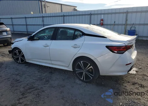 2021 Nissan Sentra Sr z USA, uszkodzony, nr VIN 3N1AB8DV3MY217589